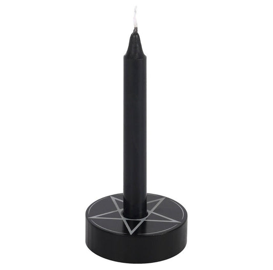 Pentagram Spell Candle Holder - Aether & Element