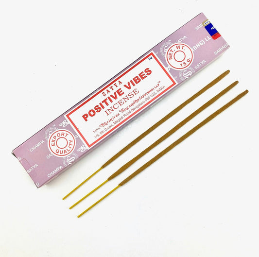 Positive Vibes Satya Incense Sticks Pack - Aether & Element