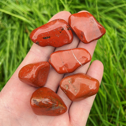 Red Jasper Tumblestone - Aether & Element