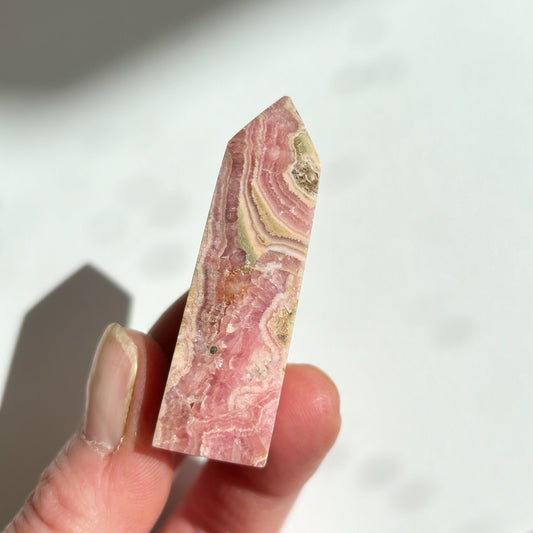 Rhodochrosite Tower Point | B - Aether & Element