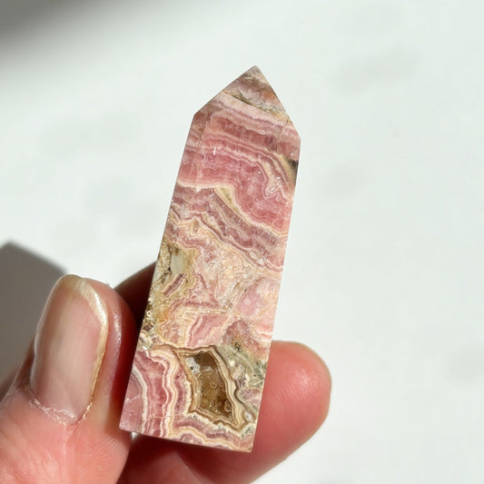 Rhodochrosite Tower Point | C - Aether & Element