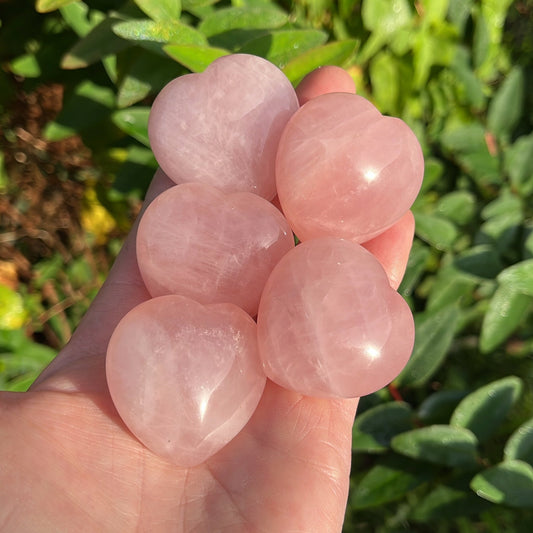 Rose Quartz Heart - Aether & Element