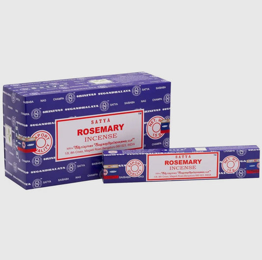 Rosemary Satya Incense Sticks Pack - Aether & Element