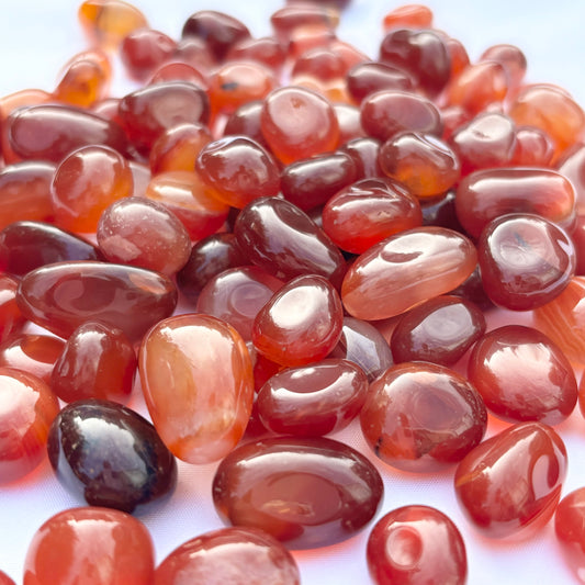 Small Carnelian Tumblestone - Aether & Element