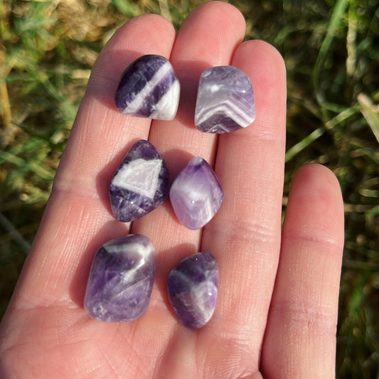 Small Dream Amethyst Tumblestone - Aether & Element