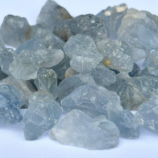 Small Raw Blue Calcite Chunk - Aether & Element
