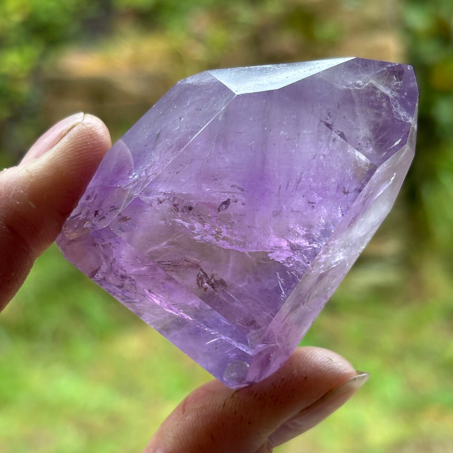 Soul & Clarity Crystal Set - Amethyst & Clear Quartz Points - Aether & Element