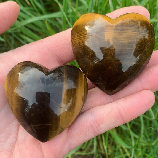 Tiger’s Eye Heart - Aether & Element
