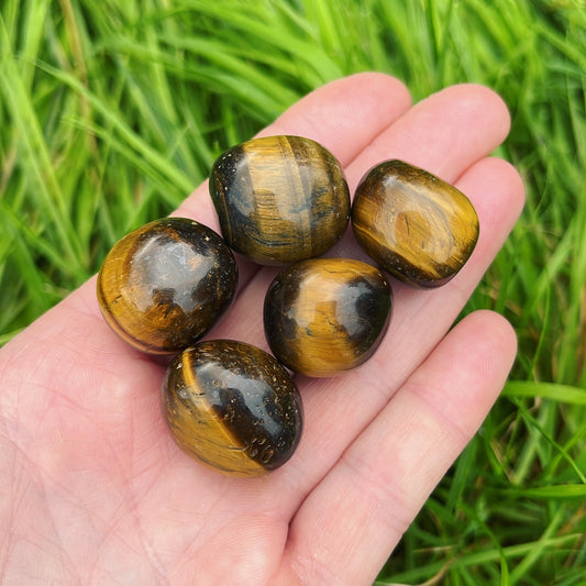 Tiger’s Eye Tumblestone - Aether & Element