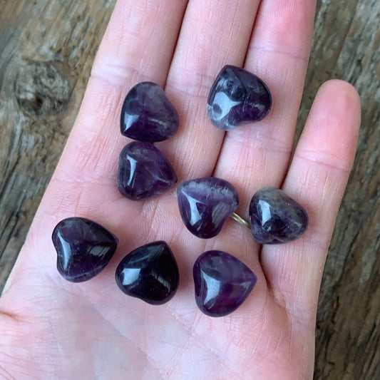 Tiny Amethyst Heart - Aether & Element