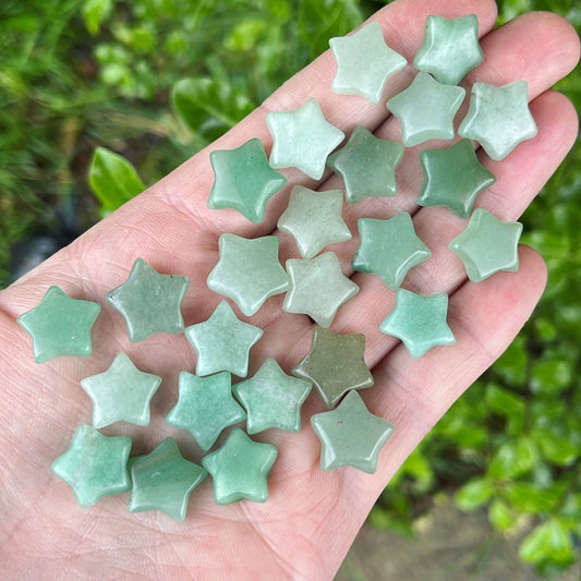 Tiny Green Aventurine Star - Aether & Element