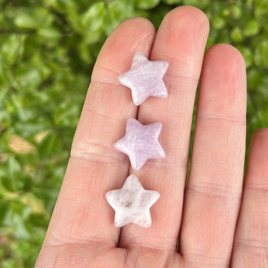 Tiny Lepidolite Star - Aether & Element