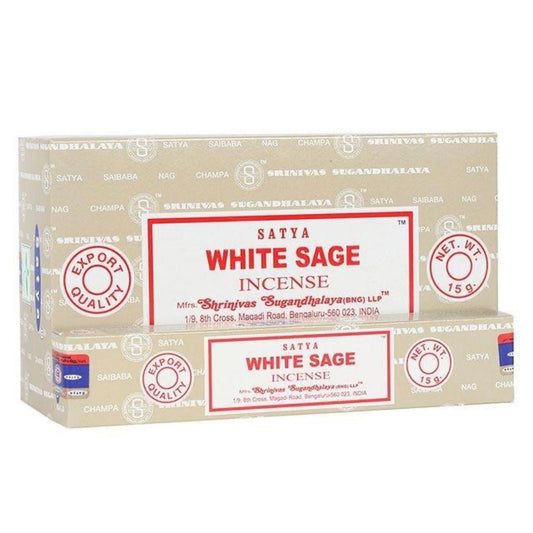White Sage Satya Incense Sticks Pack - Aether & Element